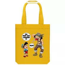 Shopper (Tote Bag) aus Bio-Baumwolle Manga-Parodien