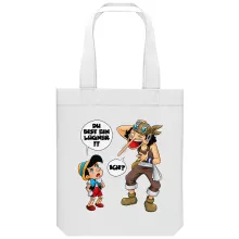 Lysop totebag – Parodie auf One Piece