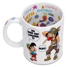 Lysop Tasse – Parodie auf One Piece