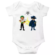 Lorenor Zorro Baby Strampler – Parodie auf One Piece