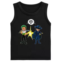 Lorenor Zorro Jungen Kinder Top – Parodie auf One Piece