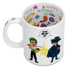 Lorenor Zorro Tasse – Parodie auf One Piece