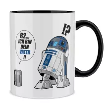 R2-D2 Tasse – Parodie auf Star Wars