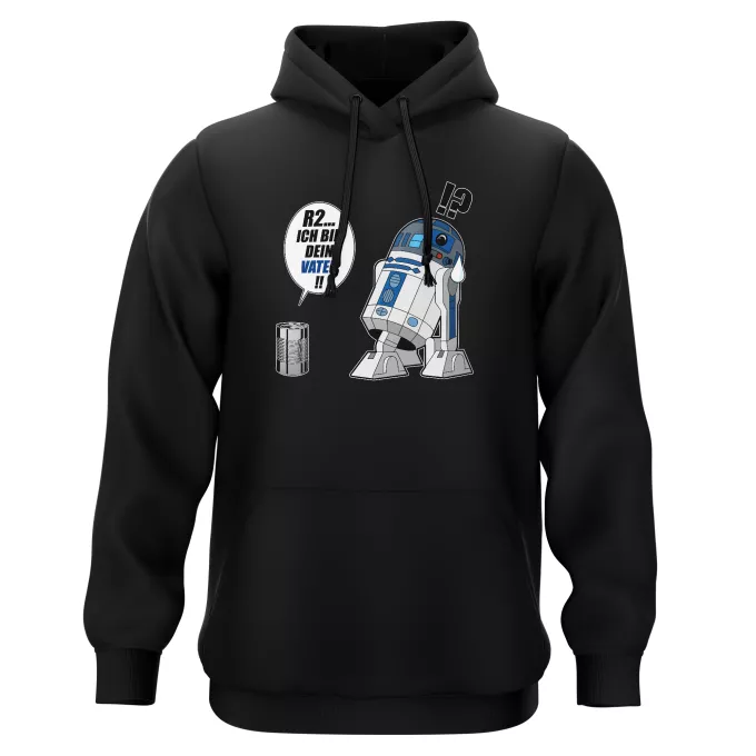 Kapuzenpullover Parodie auf Star Wars R2-D2
