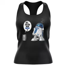 R2-D2 Damen T-shirt Tank top – Parodie auf Star Wars