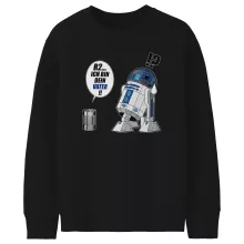 R2-D2 Kinder Pullover – Parodie auf Star Wars