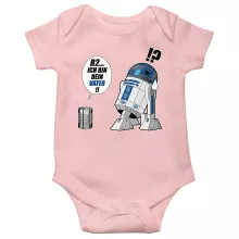 R2-D2 Baby Strampler (Mädchen) – Parodie auf Star Wars