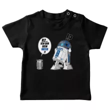 R2-D2 Baby T-shirt – Parodie auf Star Wars