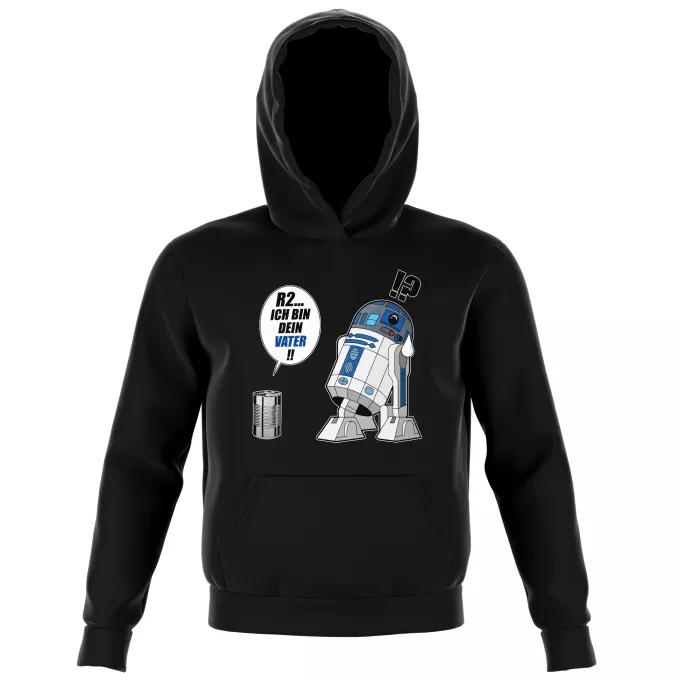 Kinder Kapuzenpullover Parodie auf Star Wars R2-D2