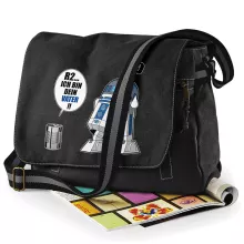 R2-D2 Schultertasche – Parodie auf Star Wars