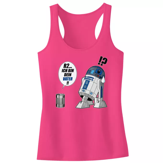 Mädchen Kinder Tank top Parodie auf Star Wars R2-D2