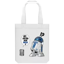 R2-D2 totebag – Parodie auf Star Wars