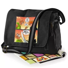 Ichigo Kurosaki Schultertasche “Ichigo Kurosaki und Crocodile Dundee” – Parodie auf Bleach