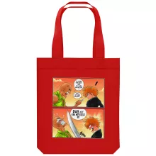 Shopper (Tote Bag) aus Bio-Baumwolle Manga-Parodien