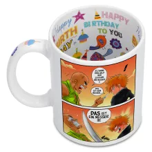 Ichigo Kurosaki Tasse “Ichigo Kurosaki und Crocodile Dundee” – Parodie auf Bleach