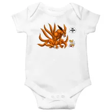 Tails Baby Strampler “Tails und Kyubi” – Parodie auf Naruto