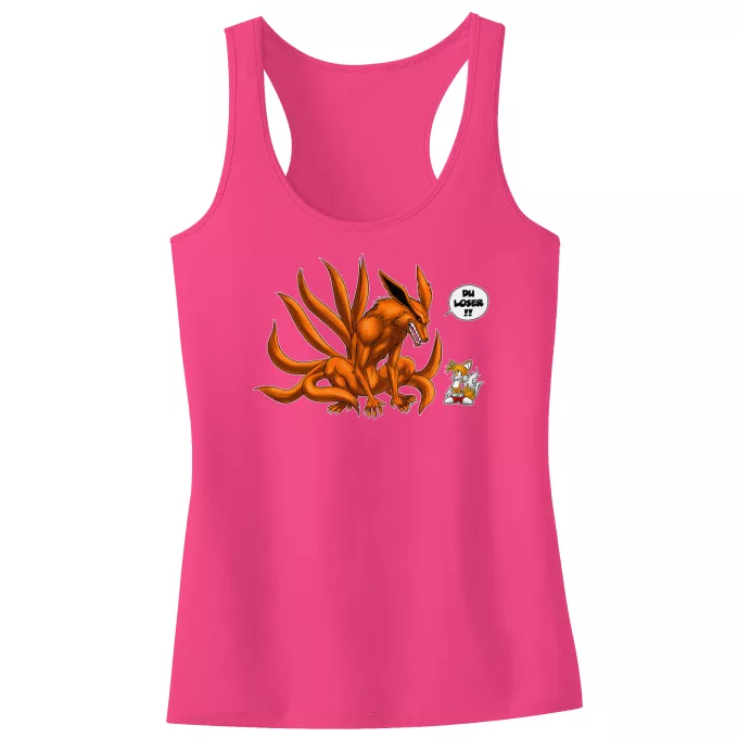 Mädchen Kinder Tank top Parodie auf Naruto Tails und Kyubi - Kurama