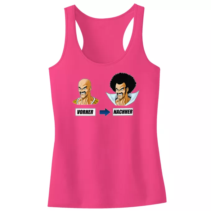 Mädchen Kinder Tank top Parodie auf Dragon Ball Z - DBZ Nappa und Mr Satan