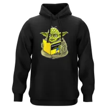 Yoda Kapuzenpullover “Grammatik für Dummies” – Parodie auf Star Wars