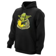 Yoda Kapuzenpullover “Grammatik für Dummies” – Parodie auf Star Wars