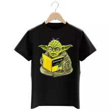 Yoda Kinder T-Shirt “Grammatik für Dummies” – Parodie auf Star Wars