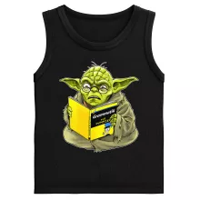 Yoda Jungen Kinder Top “Grammatik für Dummies” – Parodie auf Star Wars