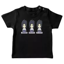 Sasuke Uchiwa Baby T-shirt – Parodie auf Naruto