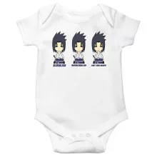 Sasuke Uchiwa Baby Strampler – Parodie auf Naruto