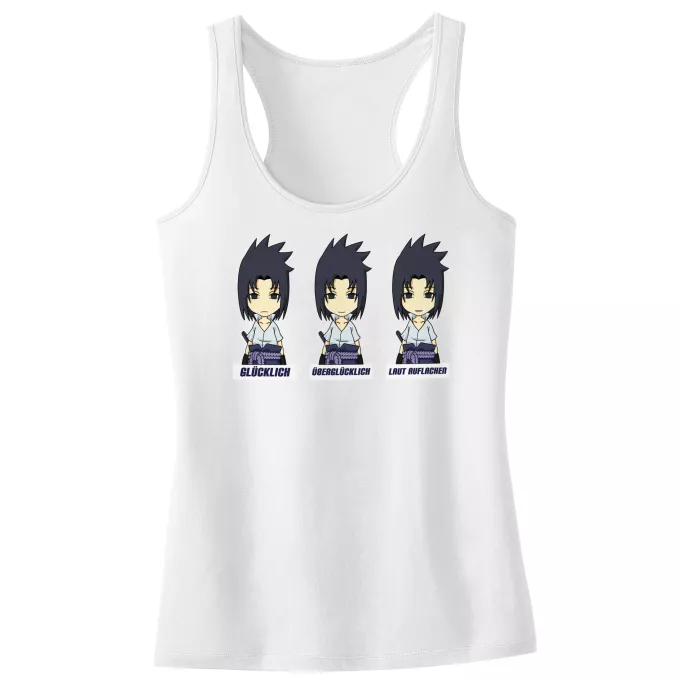 Mädchen Kinder Tank top Parodie auf Naruto Sasuke Uchiwa