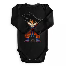 Son Goku Baby Body långa ärmar – Parodi Dragon Ball Z