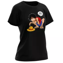 Ruffy Damen T-shirt “Ruffy und Gollum” – Parodie auf One Piece