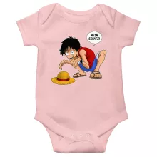 Ruffy Baby Strampler (Mädchen) “Ruffy und Gollum” – Parodie auf One Piece