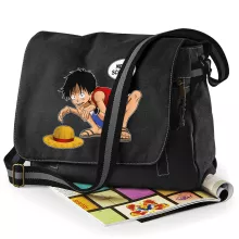 Ruffy Schultertasche “Ruffy und Gollum” – Parodie auf One Piece