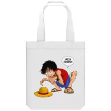 Ruffy totebag “Ruffy und Gollum” – Parodie auf One Piece