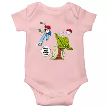 Body bébé manches courtes (Filles) Parodies Jeux Vidéo
