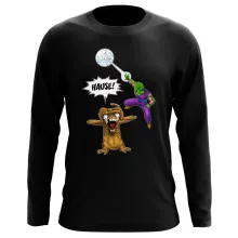 Piccolo Langarm T-Shirt “NACH HAUSE!!! (deutsche Fassung)” – Parodie auf Dragon Ball