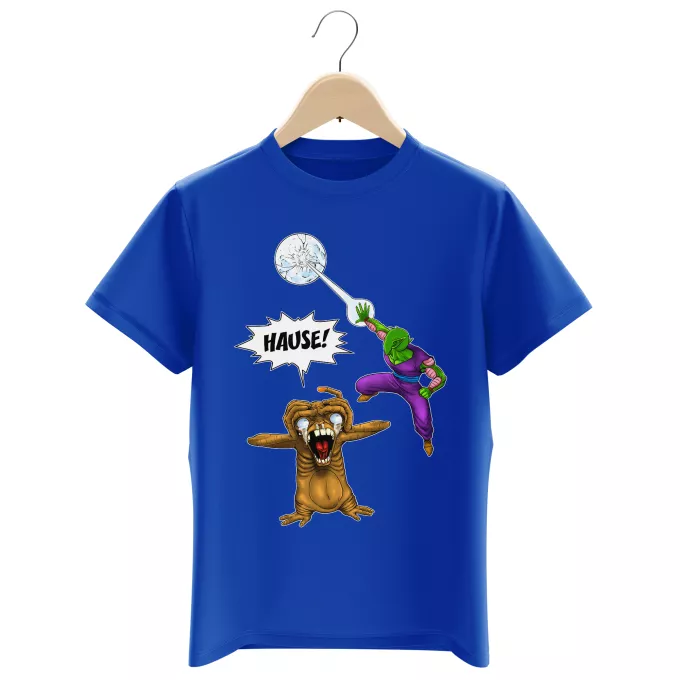 Jungen Kinder T-Shirts Parodie auf Dragon Ball NACH HAUSE!!! (deutsche Fassung) - Piccolo, E.T.