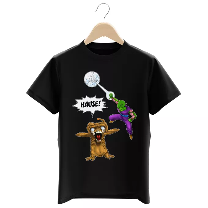 Jungen Kinder T-Shirts Parodie auf Dragon Ball NACH HAUSE!!! (deutsche Fassung) - Piccolo, E.T.