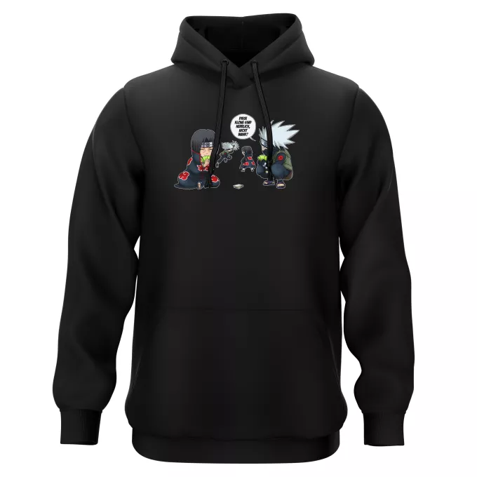 Kapuzenpullover Parodie auf Naruto Kakashi Hatake und Itachi Uchiwa
