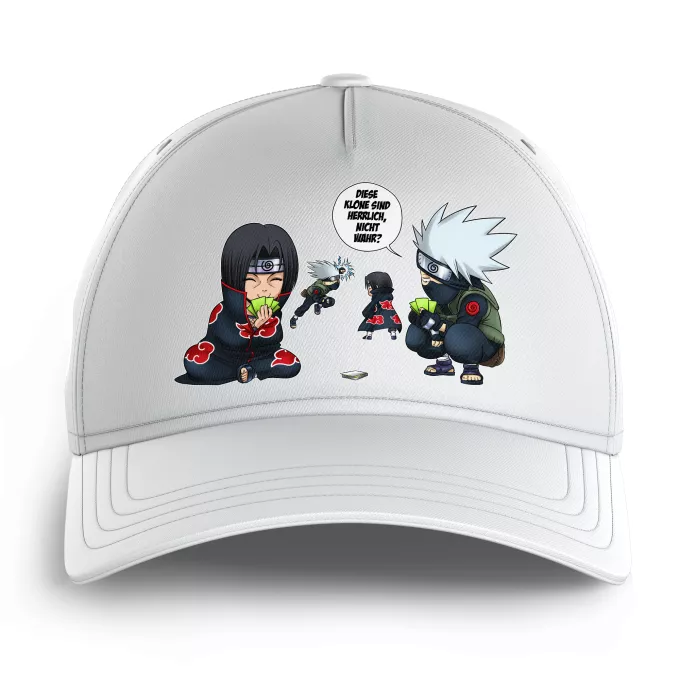 Kinder Kappen Parodie auf Naruto Kakashi Hatake und Itachi Uchiwa
