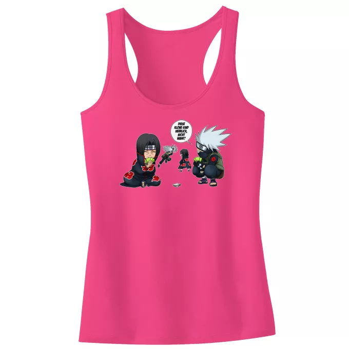 Mädchen Kinder Tank top Parodie auf Naruto Kakashi Hatake und Itachi Uchiwa