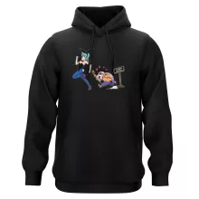 Muten-Roshi Kapuzenpullover “Muten-Roshi und Bulma” – Parodie auf Dragon Ball