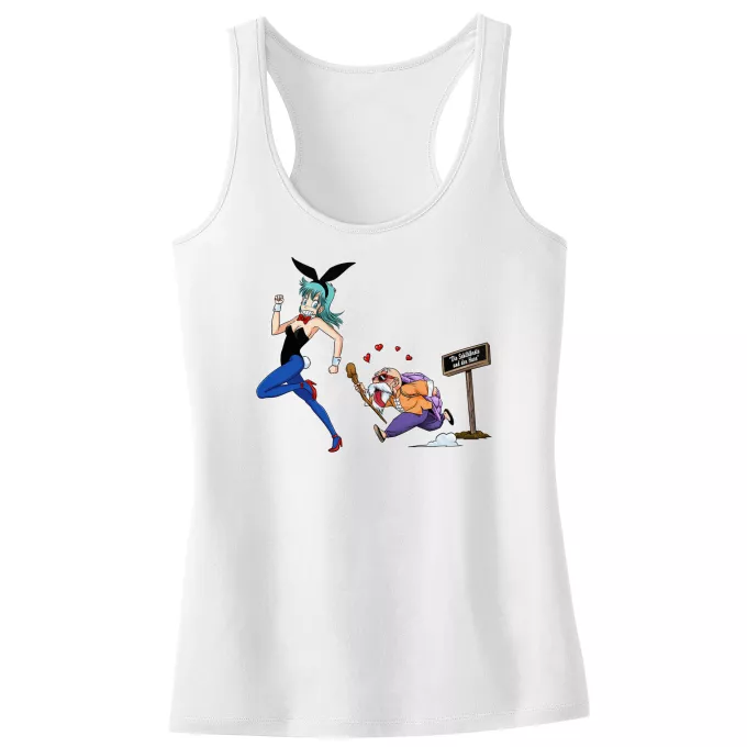 Mädchen Kinder Tank top Parodie auf Dragon Ball Muten-Roshi und Bulma