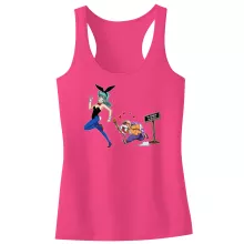Muten-Roshi Mädchen Kinder Tank top “Muten-Roshi und Bulma” – Parodie auf Dragon Ball
