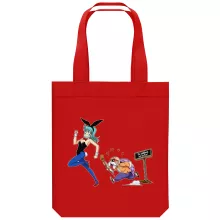 Shopper (Tote Bag) aus Bio-Baumwolle Manga-Parodien