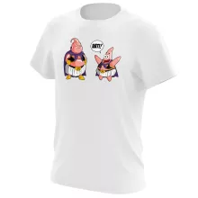 Majin Boo T-Shirt “Majin Boo und Patrick Star” – Parodie auf Dragon Ball Z