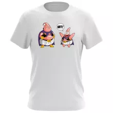 Majin Boo T-Shirt “Majin Boo und Patrick Star” – Parodie auf Dragon Ball Z