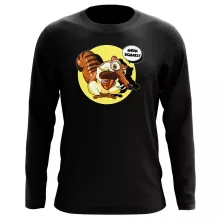Scrat Langarm T-Shirt – Parodie auf Ice Age
