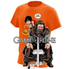 Ruffy Hak Versioni T-Shirt “Ruffy Hak Versioni und Gollum” – Parodie auf One Piece
