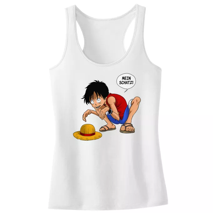 Mädchen Kinder Tank top Parodie auf One Piece Ruffy Hak Versioni und Gollum